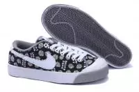 nike wmms sb chaussures femmes noir blance